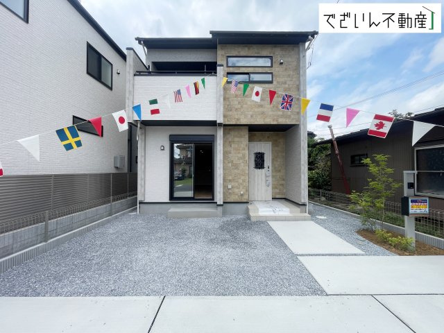 【外観】 | blooming garden久喜市本町5丁目4期　新築住宅 | 現地(2026年7月撮影)