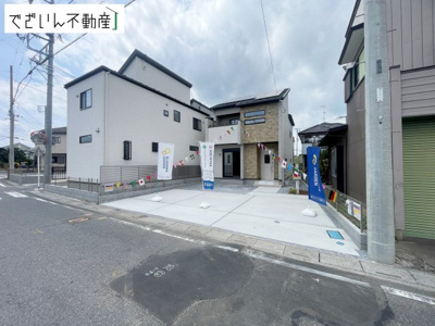 【前面道路含む現地写真】 | blooming garden久喜市本町5丁目4期　新築住宅 | 現地(2026年7月撮影)