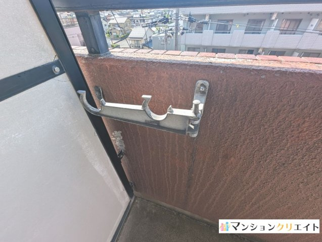 信開トピア足羽のバルコニー