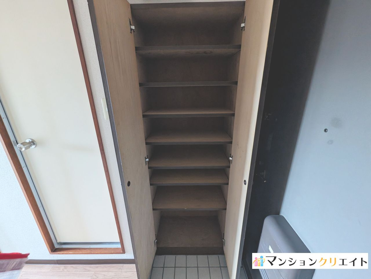 信開トピア足羽の収納|玄関収納
