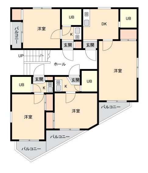 ニチエーイン国分寺の間取り