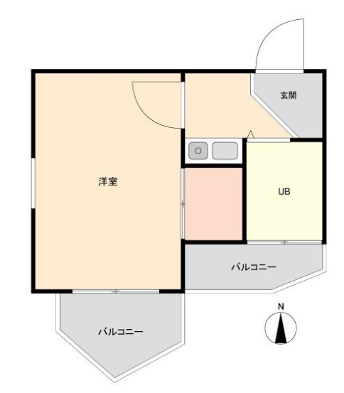 ニチエーイン国分寺の間取り