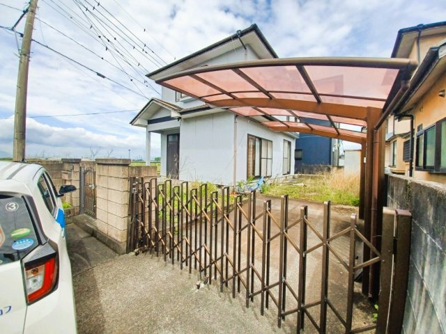 宇土市新開町の売地の外観