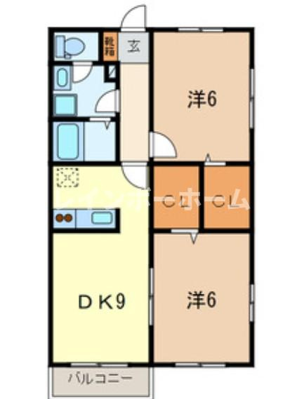 メゾン・カルテットの間取り