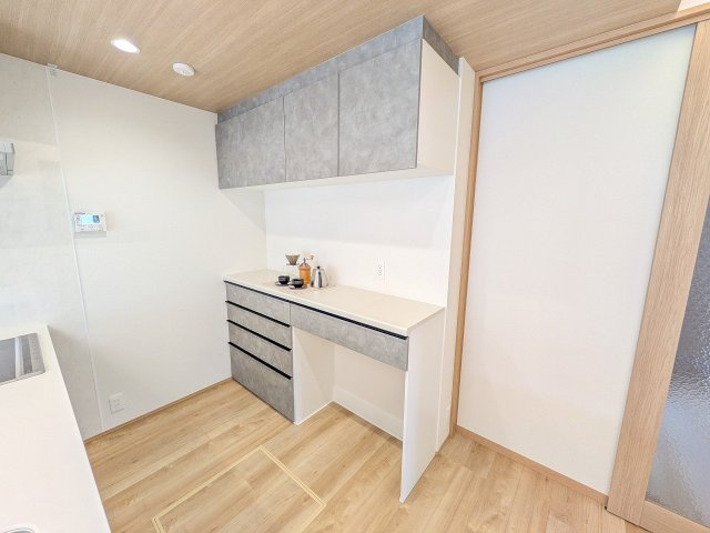 八王子市　大楽寺町　平屋（新築未入居戸建て）のキッチン|～使い勝手良好、オシャレなオープンキッチン～