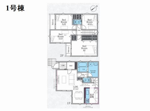 【仲介手数料０円】茅ヶ崎市南湖5期　新築一戸建て　全2棟のその他|1号棟【仲介手数料０円】茅ヶ崎市南湖5期　新築一戸建て　全2棟