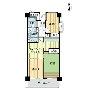 光ヶ丘パークタウン大通り北の間取り