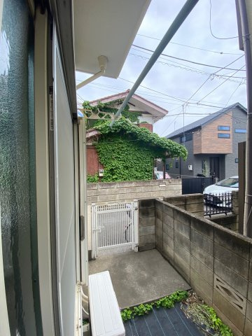 グリーンパレスのバルコニー
