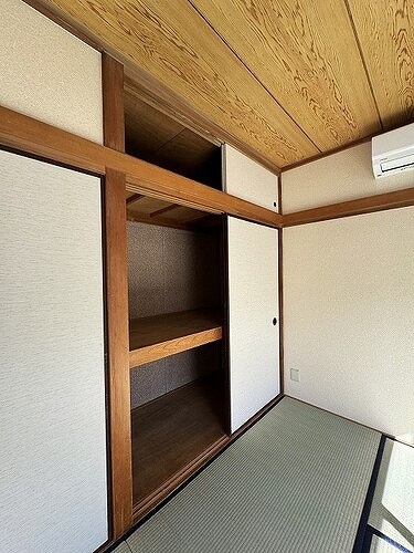 練馬区下石神井１丁目１５番戸建の収納|押入　和室２　※前回募集時2024年2月撮影