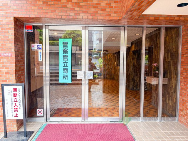 シャンボール小石川のエントランス
