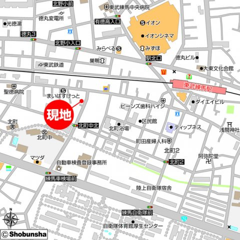 ＰＡＳＥＯ東武練馬のエントランス