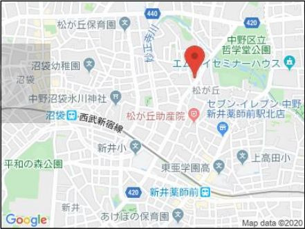 ブラントーレ哲学堂の地図|周辺地図☆