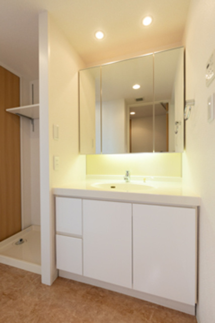 ユニゾンタワーの洗面所|※写真は同タイプ住戸です。