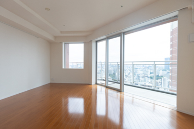 ユニゾンタワーの居間・リビング|※写真は同タイプ住戸です。
