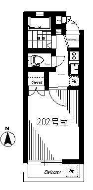 ＡＰ上石神井の間取り