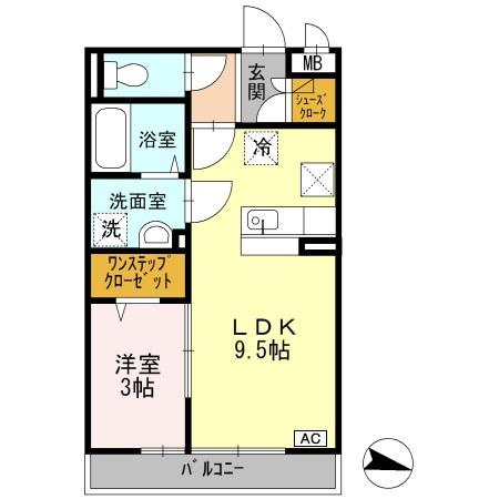 メゾン・ド・ＣＨＴの間取り