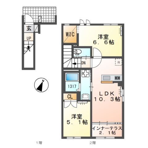 ユピテルの間取り