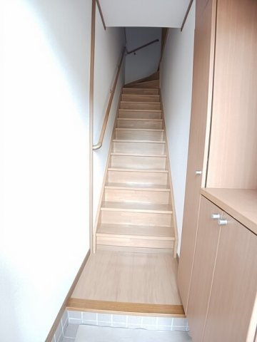 イリス　セゾン　Ｂの玄関|毎日通る玄関はこちらです
