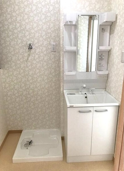 光陽マンションの洗面所