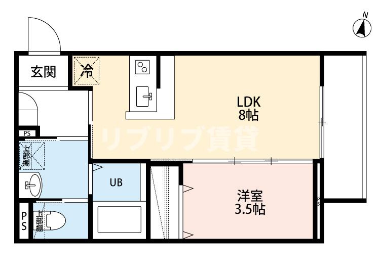 robot home 西都賀の間取り
