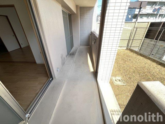 サンクレール高石のバルコニー