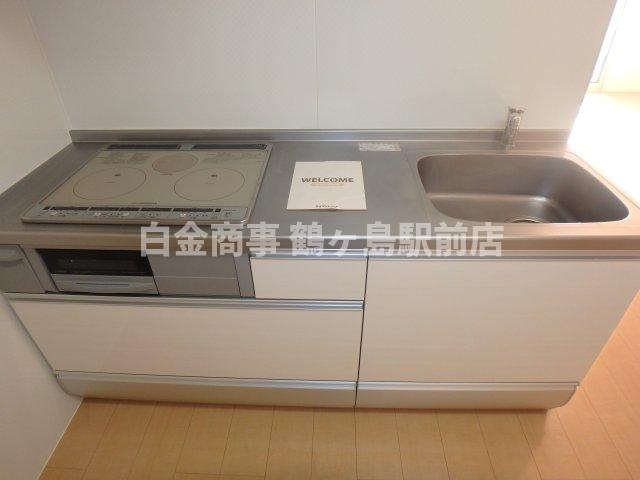 グレイス坂戸のキッチン|同じ間取りの１Fの写真になります