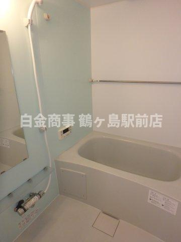 グレイス坂戸の浴室|同じ間取りの１Fの写真になります