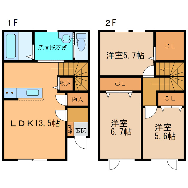 MAJESTICの間取り