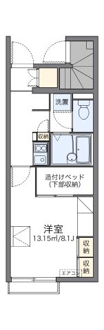 代表的な間取のため実際の間取とは異なる場合があります