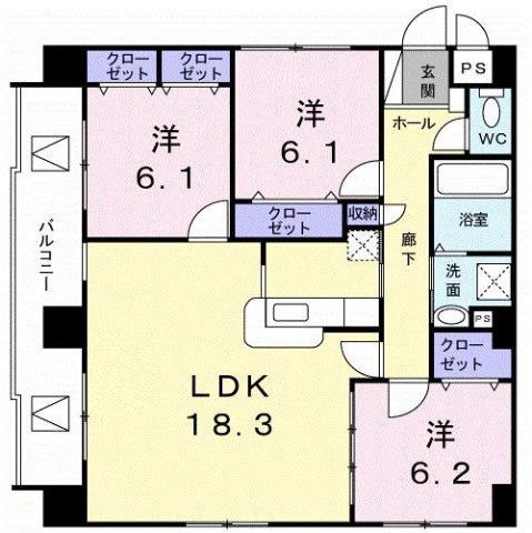 【間取り】 | メゾン　シリウス