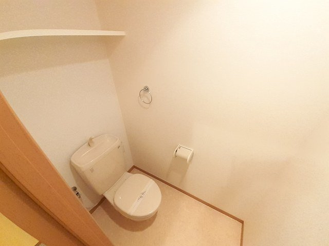 【トイレ】 | メゾン　シリウス | ゆったりとした空間のトイレです