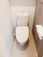 トイレもきれいです
