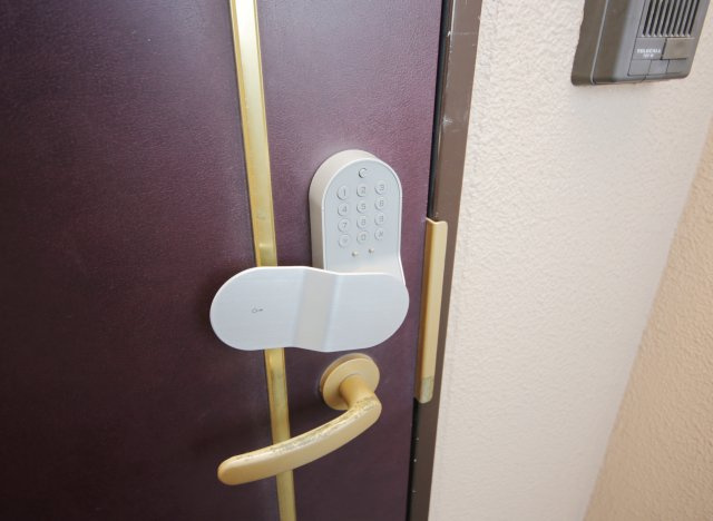グランピアの玄関