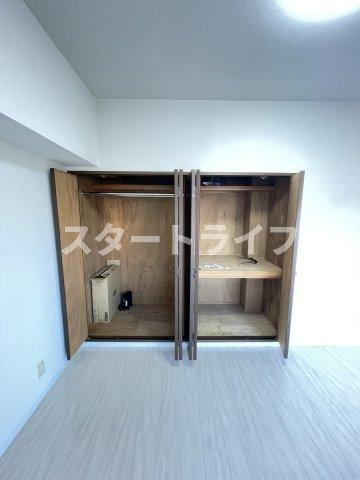 大阪市東淀川区東中島２丁目の賃貸マンションの収納