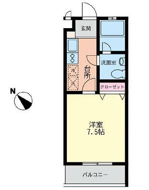 八王子市南大沢１丁目のアパート