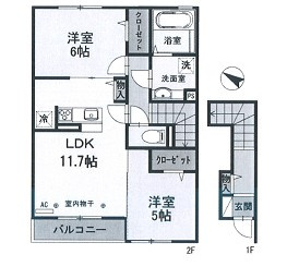 フルラージュの間取り