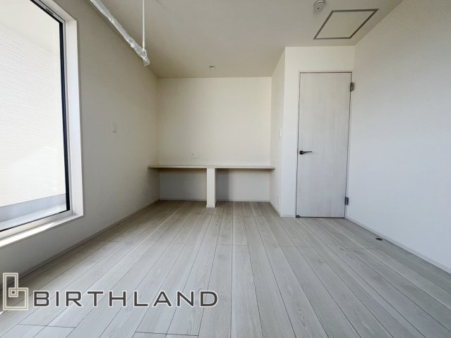 新築戸建・新築建売　福島市笹木野天戸畑　野田小・野田中の洋室|カウンター付きなので様々な用途でご利用いただけます！