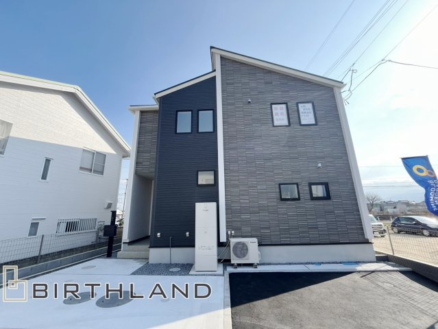 新築戸建・新築建売　福島市笹木野天戸畑　野田小・野田中の前面道路含む現地写真