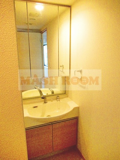 杉並区和田１丁目の賃貸マンションの洗面所