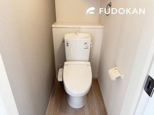 山形市上町1期【新築建売】のトイレ|節水タイプのトイレは水道代の節約に繋がります。