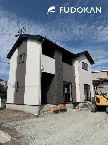 山形市上町1期【新築建売】の外観|建物完成しました。内覧ご予約受付中です！