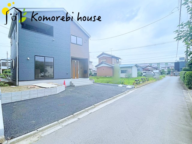 白岡市篠津　第7　新築一戸建て　クレイドルガーデン　01の前面道路含む現地写真|前面道路含む現地写真です