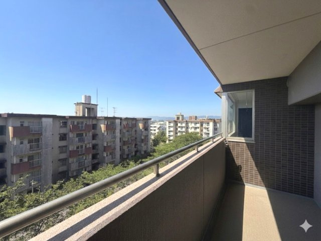 紫原2丁目　アルファステイツ紫原の展望|広々としたスペースがあり、清々しい景色を堪能できます！
