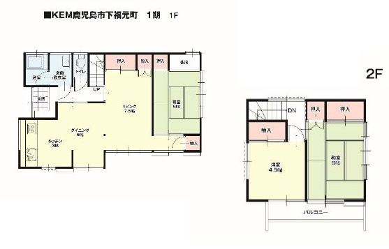 鹿児島市下福元町中古住宅