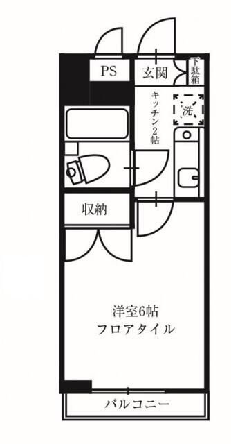 コスモリード国分寺の間取り