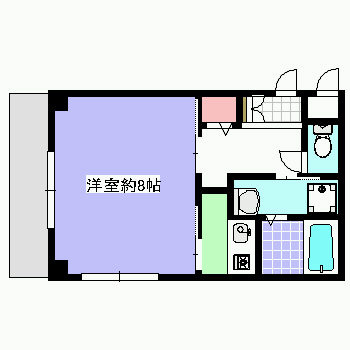 【間取り】 | リゲルKAWAMOTOⅡ番館