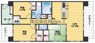 【間取り】 | ファミール上町台パークサイド