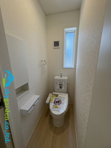 藤沢市城南第６（Ⅰ期）　新築戸建　全7棟１号棟のトイレ|トイレも気になるポイント