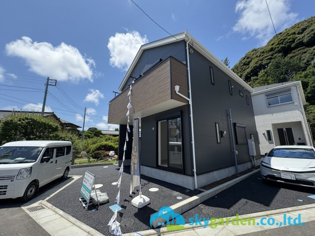 藤沢市城南第６（Ⅰ期）　新築戸建　全7棟１号棟の外観|日照良好　開放感も良好