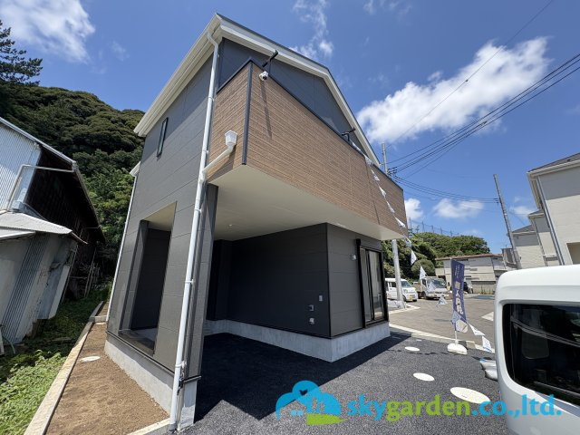 藤沢市城南第６（Ⅰ期）　新築戸建　全7棟１号棟の外観|外観は落ち着いています